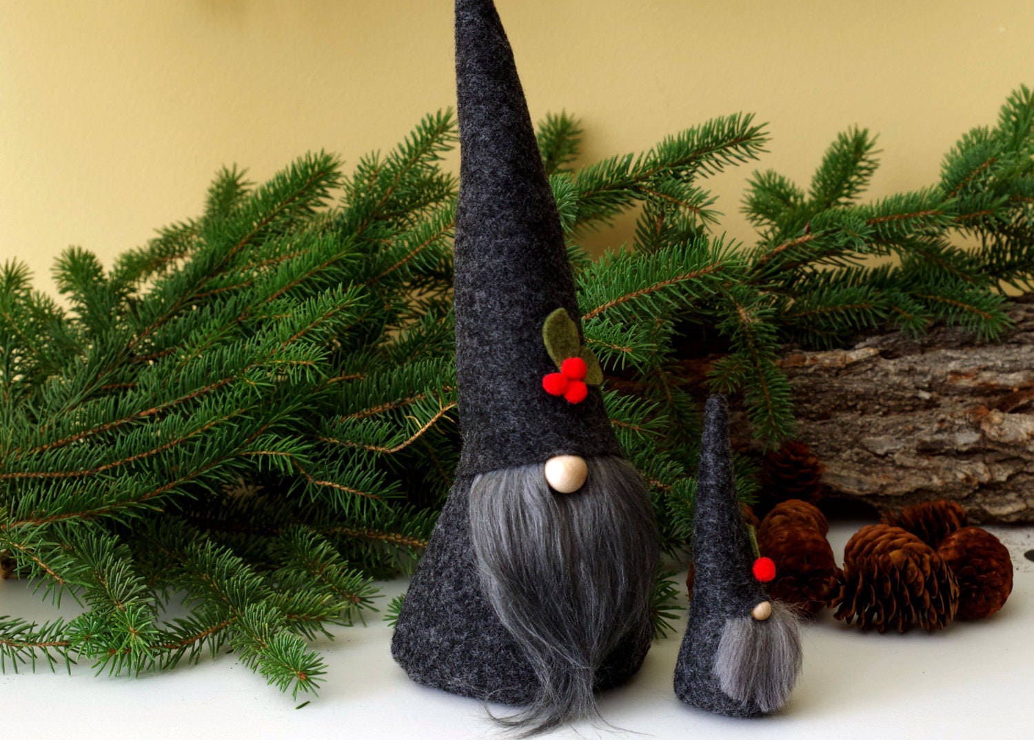 GNOME and Mini Gnome SET Nordic Gnomes Swedish Gnome Elf.