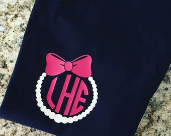 womens monogram shirts