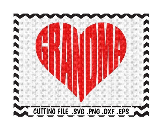 Download Grandma Svg Grandma Heart Mothers Day Svg-Png-Dxf-Eps