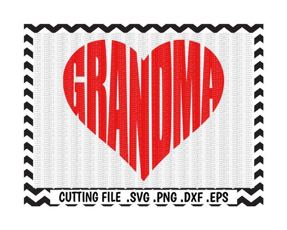 Download Grandma Svg, Grandma Heart, Mothers Day Svg-Png-Dxf-Eps ...