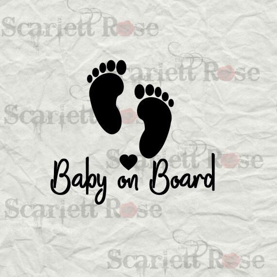 Free Free 196 Cricut Baby On Board Svg SVG PNG EPS DXF File