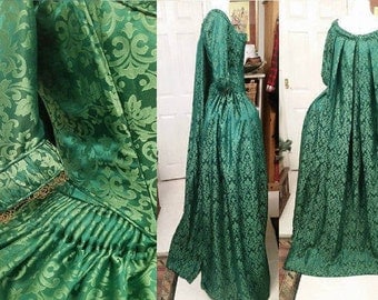 Custom Made Outlander Claire Fraser 18th Century Green Dress