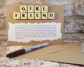 Girlfriend Valentines, Girlfriend Gift, Girlfriend, Girlfriend Birthday Card, Lesbian Girlfriend, Girlfriend Anniversary, Army Girlfriend