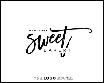 Hand Lettered Logo, Modern Premade Logo, Photography Logo, Brush Script Logo Design, Modern Calligraphy Logo, Hand Written Pre Made Logo