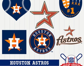 Houston Astros SVG, Astros Clipart, Houston Astros DXF, Baseball Clipart, Astros Clipart, Clipart SVG, mb-07