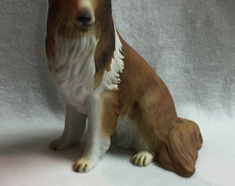 Homco Sitting Collie (Lassie) Dog (#097)