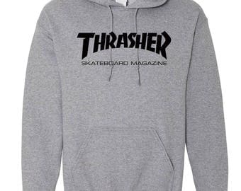 Thrasher Hoodie / Thrasher Skateboard Hooded Sweater