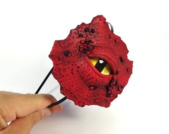 Dragon Eye Diadem, Polymer Clay Diadem, Dragon Eye Headband, Dragon Accessory, Choose Your Colour, Gothic Headband, Polymer Clay Accessory
