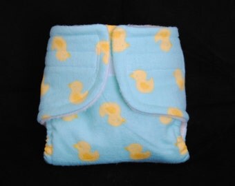 Doll Diaper - Rubber Ducky - Size Large