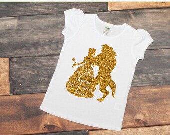Beauty and the beast shirt - Belle shirt - Belle - Beast Shirt - Beast - Girls Disney Shirt - Disneyworld - Disneyland - Toddler shirt