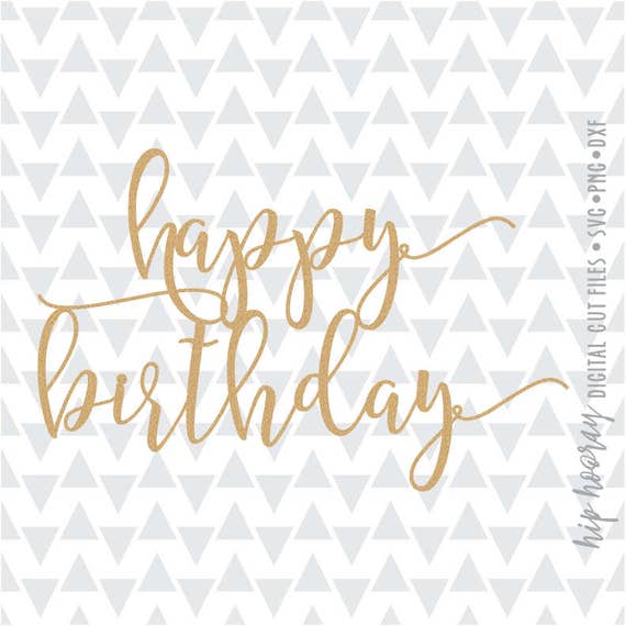 Download Hapy Birthday Cake topper Printable Birthday SVG, Birthday svg Cutting File, PNG, dfx, Cricut ...