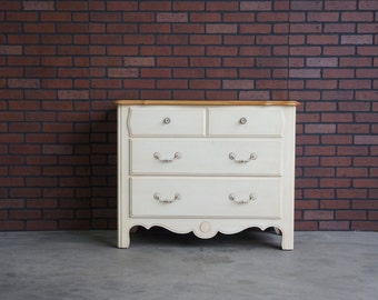 Chest of Drawers / French Provincial Dresser / 3 Drawer Chest / Dresser / Country French Chest by Ethan Allen