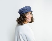 Peadar - Gorra azul de invierno con visera, sombrero invernal, regalo de Navidad, Black Friday