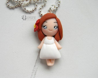 Flo Inspired, the island of Little Flo, series, necklace