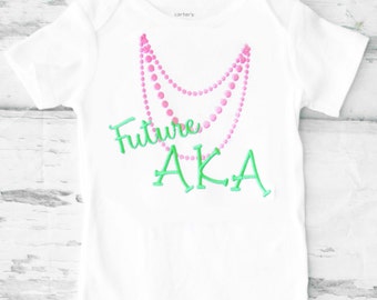 aka shirt with pearls