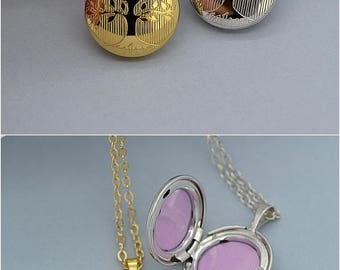 Locket Necklace, Photo Locket, Gold Locket, Locket Pendant, Mother's Necklace, Gift For Mom, Picture Locket, Locket Jewelry