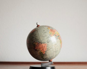Vintage Small World Globe - German