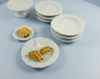 Miniature Taco Earrings, Taco studs, Food Jewelry, Polymer Clay Food, Miniature Food Earrings, polymer clay jewelry, Mexican food earrings