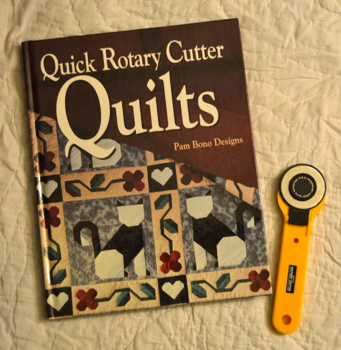 Quick Rotary Cutter Quilts Pam Bono Designs pattern book