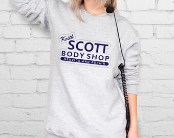 One Tree Hill Sweatshirt Keith Scott Body Shop Sweater For Woman Pullover Graphic Sweatshirt With Sayings Sweater TV Show Clothing YPh016