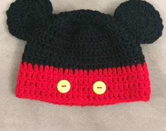 Mickey mouse beanie | Etsy