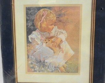 Simplicity Stitchery Crewel Embroidery Kit JORDAN'S SPRING 05009 by Jessica Zemsky 8X10