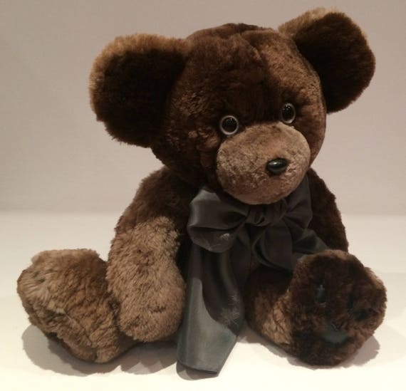 Teddybear Recycled Fur Upcycled Fur Artist Bear Handmade