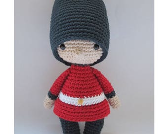 Mini Jack, the Royal Guard - Crochet Pattern by {Amour Fou}