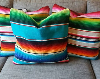 Mexican Blanket Baja Serape Pattern Print Duvet Cover ...