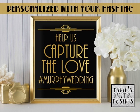 Download Personalized Help Us Capture The Love / Instagram Hashtag