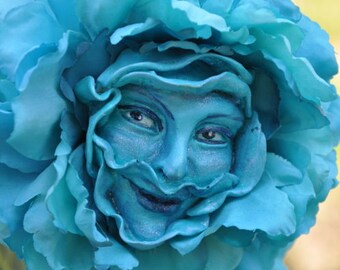 Alice in Wonderland Talking Flowers Spring Fever Series 2017 "Blue Charming Peony" SUTHERLAND Use as Party Props / Displays for Tea Parties
