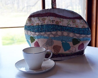 Quilted Tea Cosy - Tea Cozy - Fabric Tea Cosy - Tea Cosy - Fabric Tea Cozy - Quilted Tea Cozy - Tea Pot Cover - Tea Accessories - Tea Cozy