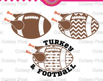 thanksgiving svg, Turkey svg,football svg, cutting file, Cricut Design Space, Silhouette Studio,Digital Cut Files