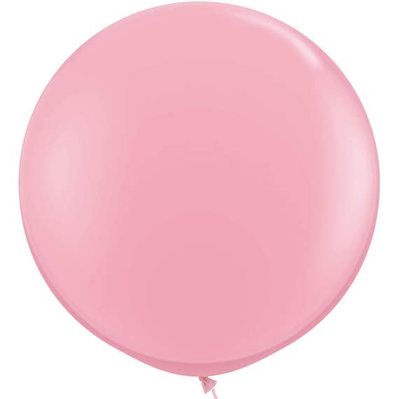 Giant 36 Pale Pink Balloon Large Latex Balloons Photo