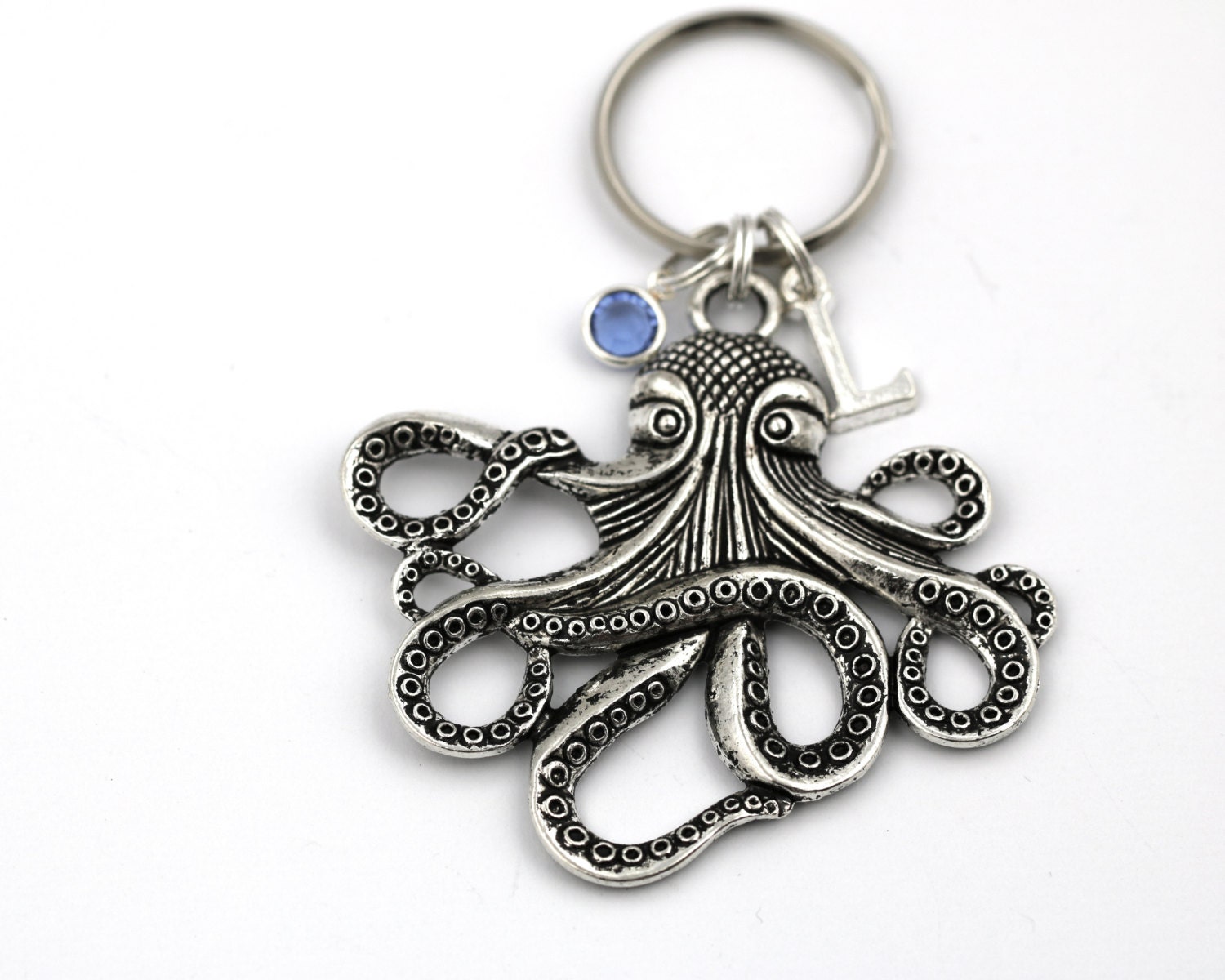 plush octopus keyring