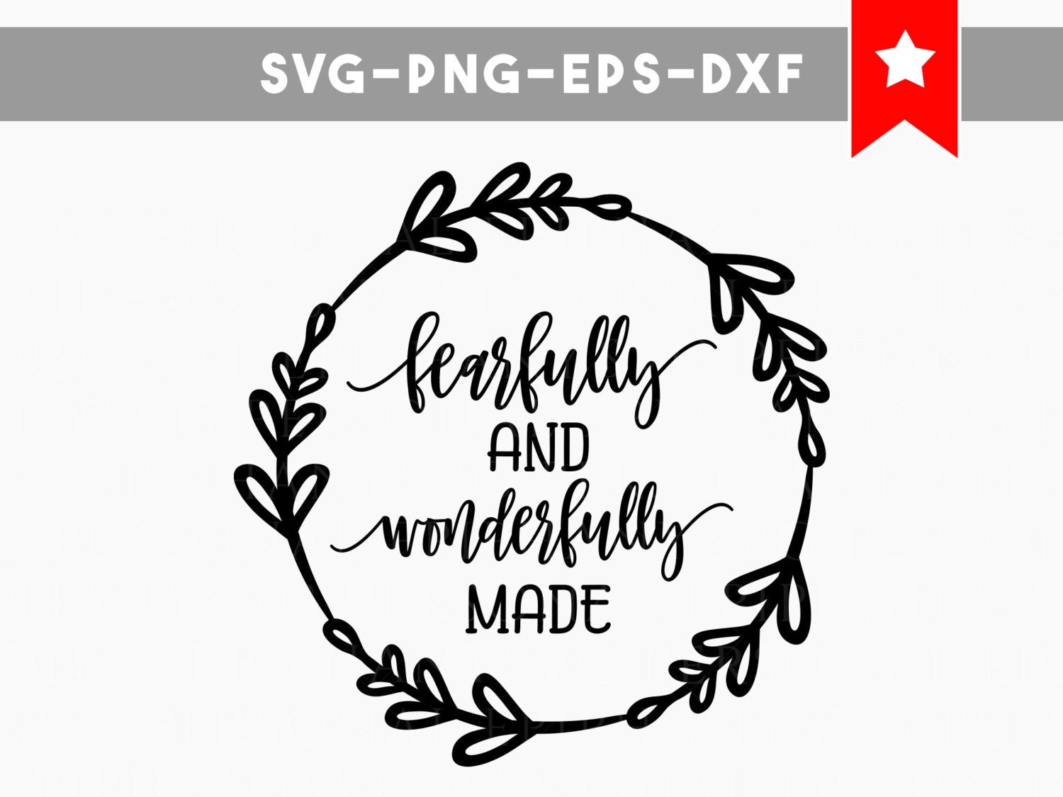 fearfully and wonderfully made svg bible verse svg scripture