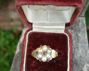Georgian Pearl Ring