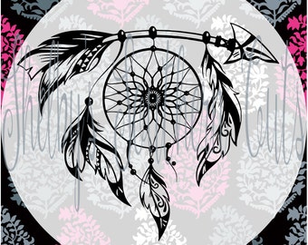 Arrow Dream Catcher SVG EPS DXF