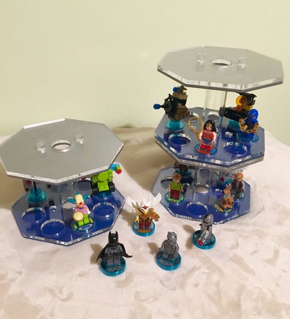 Stackable Display Stands for LEGO Dimensions Y2 Gold Only