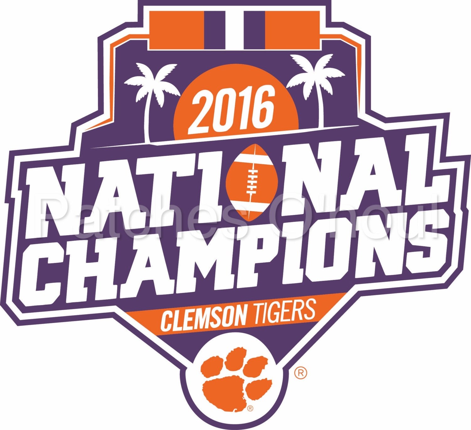 Download Clemson Tigers National Champions Vector Design .Svg .ai