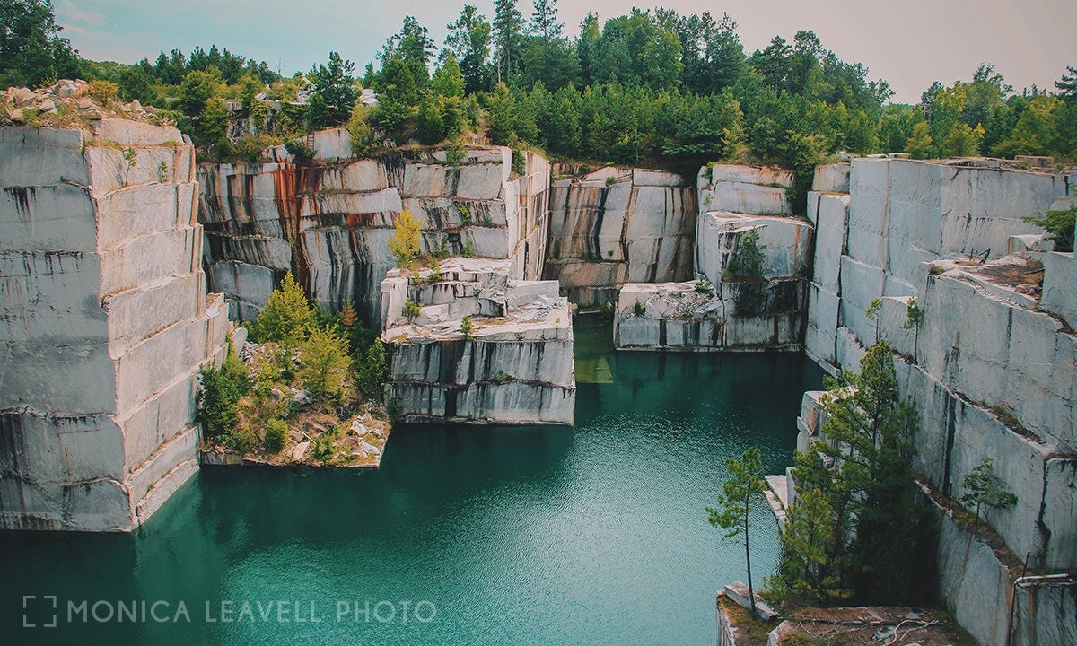 Quarry Scape North Georgia Rock Quarry Fine Art Photograph