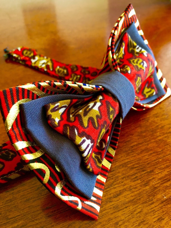 African Bow Tie Bow Tie Ankara bow tie Nigerian bow tie