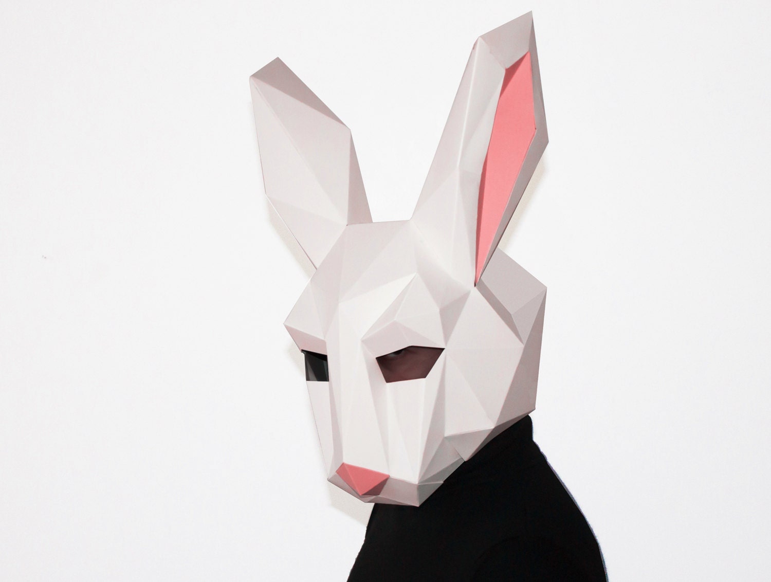 Rabbit Mask Paper Mask Animal Mask DIY printable Animal