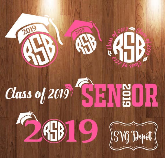 Download Seniors 2017, 2018, 2019 bundle Svg group, digital file ...