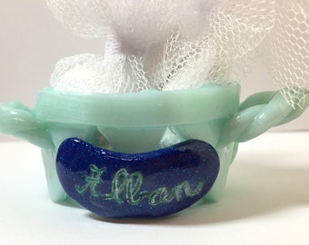 Made hand/mini basket/fimo/custom/container dragees/basket dragee/customizable/door name / box dragee, baptism, decoration, miniature
