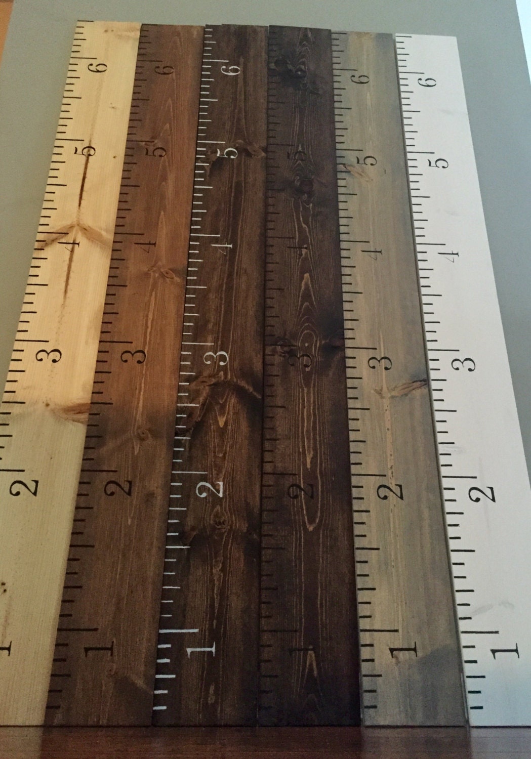 growth chart ruler giant ruler wooden ruler hand painted