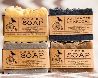 Gift for men, mens soap, mens gift, gift for him, boyfriend gift, gift for husband, homemade soap