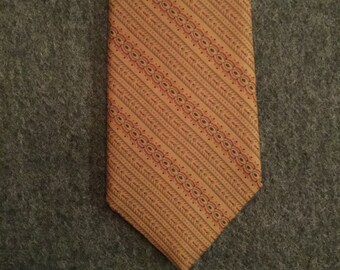 Vintage 70's Yves Saint Laurent Paris Rivoli Silk Necktie