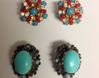 Lot of Vintage Earrings | Vintage Beaded Earrings | Vintage Jewelry
