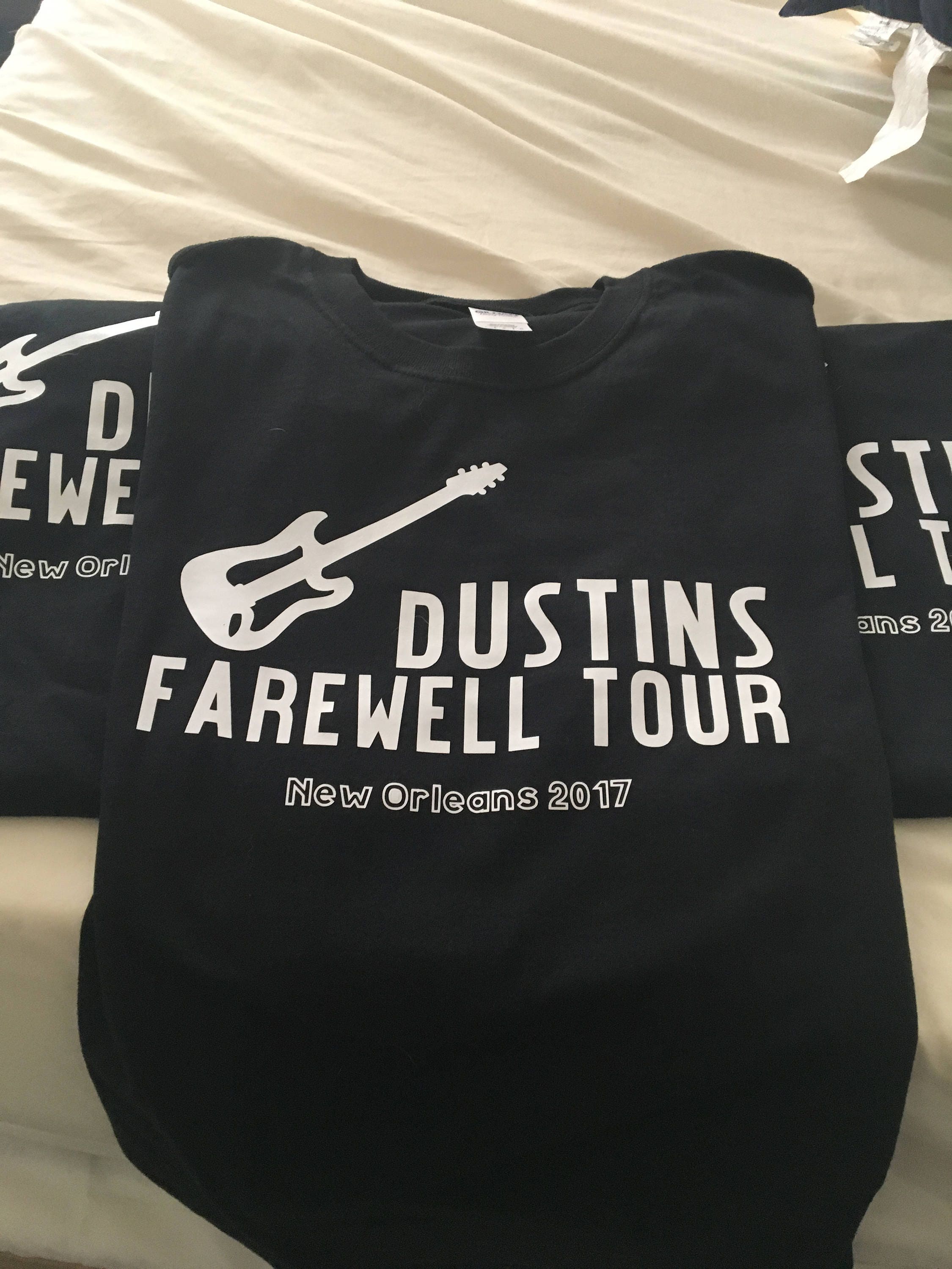 Customized Bachelor Party Shirts Farewell Tour